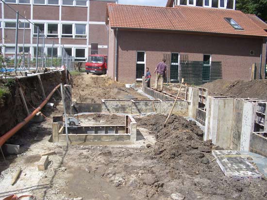 Baubeginn der Anlage am 01.06.2005